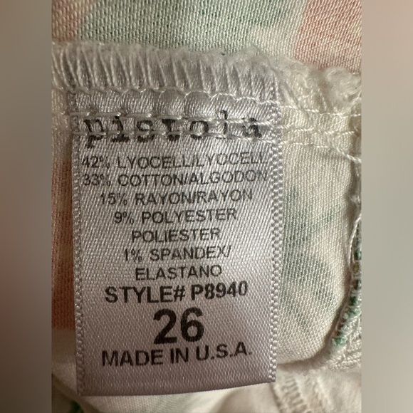 PISTOLA PINEAPPLE PRINT JEANS - Picture 6 of 6